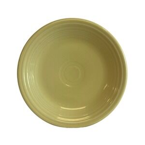 Fiesta HLCC Sunflower Yellow Dessert Plate Saucer Homer Laughlin China Lead Free